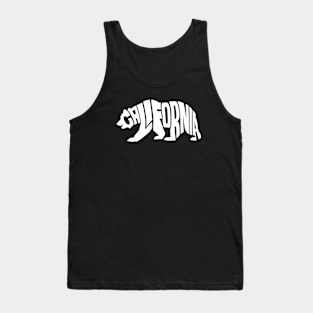 California bear white Tank Top